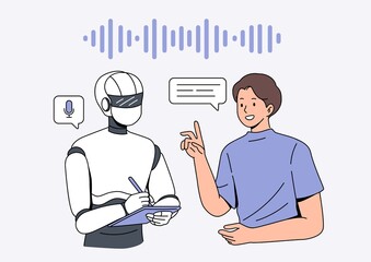 Human- Robat Conversation and Voice AI