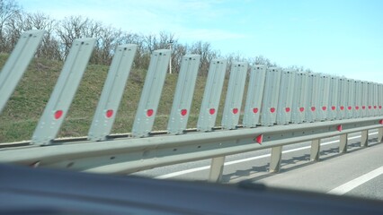 Roadside Safety Barrier Highway Traffic Control