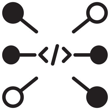 Code Glyph Icon