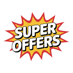 Super offers burst graphic, indicating a special sale or promotion.