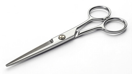 Fototapeta premium Professional hair cutting scissors barber shears hairdressing salon tool