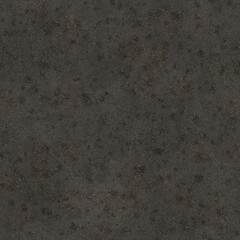 Seamless texture of dark, rough asphalt or concrete ground. A detailed, grainy surface with visible aggregate, perfect for urban, industrial backgrounds, roads, and 3D materials.