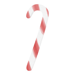 手描き風のかわいいキャンディケイン