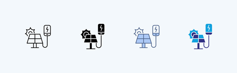 Smartphone Multiple Cicon Illustration Vector