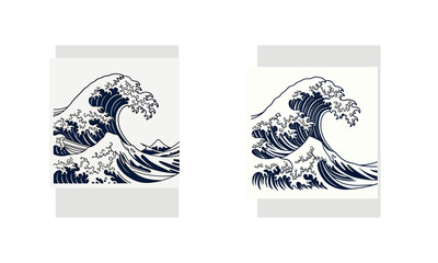 Japanese Wave Illustration – The Great Ocean Wave