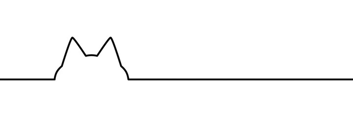 猫モチーフ ライン素材