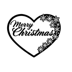  ILLUSTRATION OF CHRISTMAS HEART