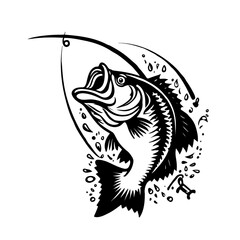 fish silhouette vector