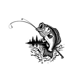 fish on hook