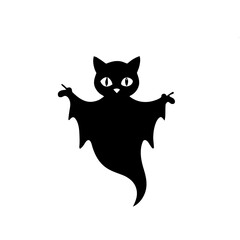 vector illustration of a cat