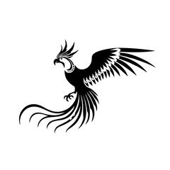 illustration of a phoenix