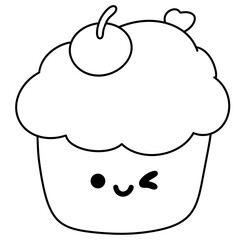 coloring book, coloring, outline, line, cute, funny, drawing, icon, illustration, art, vector, black, cover book, book