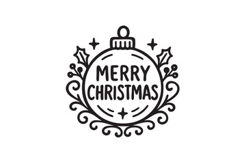 Handdrawn Illustration Christmas Decoration 