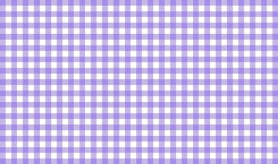 Tischdeckenmuster kariert lila weiß