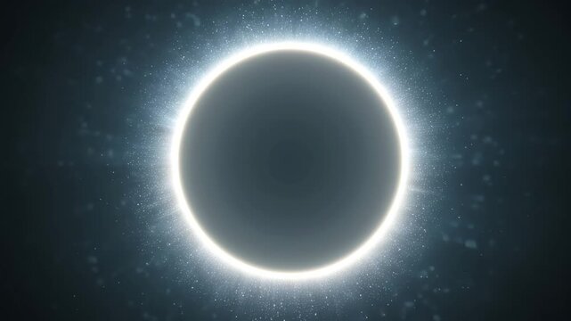 禅のイメージ　サークルライトの背景動画