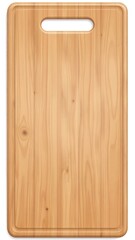 Wooden Cutting Board - A Kitchen Essential for Food Preparation.