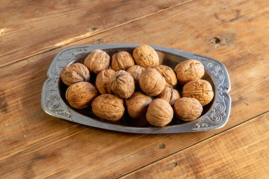 walnuts and nutcracker