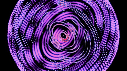 Abstract purple swirl pattern digital art, background, vibrant