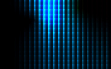 Dark blue glowing grid light abstract background image