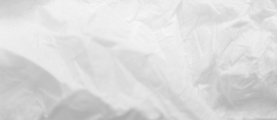Background Crumpled Paper Poster Photo Effect Mockup, Paper texture overlay effect white color transparent