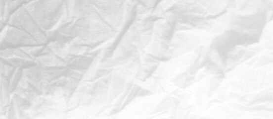 Background Crumpled Paper Poster Photo Effect Mockup, Paper texture overlay effect white color transparent