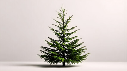 Obraz premium green christmas tree