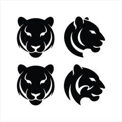 tiger head vector