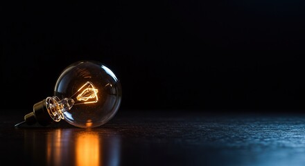 A deep, lustrous surface holds a unique, abstract image, symbolizing an invaluable idea or insight now acquired and owned ,information ,solution ,exchange