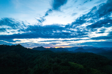 The beautiful landscape of green rice terraces in Bali, Indonesia, and rice fields in Thailand showcases stunning Asian nature and agriculture