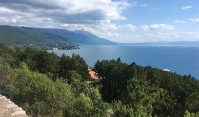 lake in the mountains