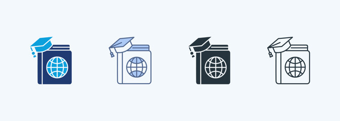 Online Resources Icon Multiple Style