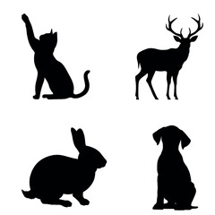 Animal vector degin on white background.eps