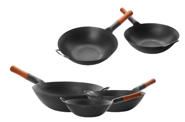 durable wok pans offering versatile cooking solutions for stir-fries, steaming, and deep-frying in home kitchens and restaurants, enhancing culinary creativity richly