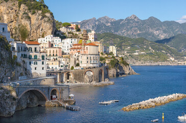 Atrani - Amalfi coast - The city with the coast