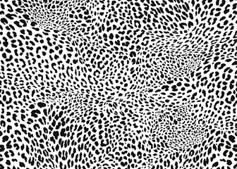 Leopard skin pattern design. Animal print vector illustration background. Wildlife fur skin design illustration for web, home decor, fashion, surface, graphic design