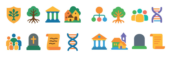 Family Heritage Icons