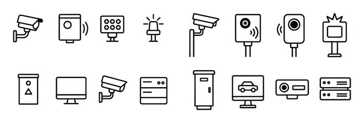 Traffic Camera Icons