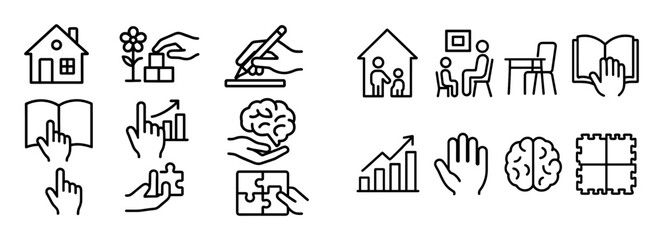 Motor Skills Icon Grid