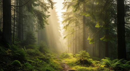 Trend walpapper forest, mist, sunrise, trees, landscape, nature, green, morning, fog, environment, sunlight, calm, outdoor, travel, scenic, mountain, freshness, peaceful, wilderness, natural, adventur