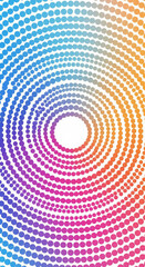 Trend,walpapper,abstract, circle, pattern, dots, colorful, gradient, digital, design, minimal, modern, geometry, symmetry, background, texture, art, motion, shape, energy, futuristic, illusion, color