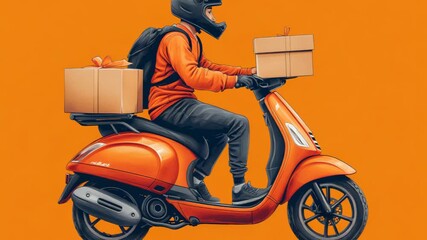 selective focus fast and convenient home delivery - Powered by Adobe