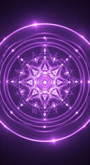 Trend,mandala, purple, glow, abstract, geometric, energy, spiritual, meditation, aura, harmony, symmetry, background, yoga, divine, cosmic, fantasy, pattern, design, light, mystic, dream