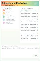 Editable and resizable template, perfect for creating professional documents and presentations easily