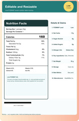 Editable and resizable template, ideal for creating professional documents and presentations with ease