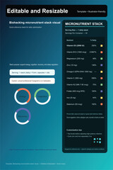 Editable and resizable template, perfect for creating professional documents and presentations with a modern and sleek design