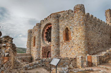 Castillo de Calatrava. Castilla La Mancha. Espa&ntilde;a.