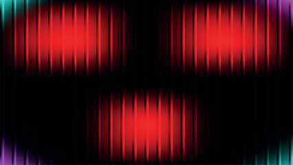 Abstract gradient banner with bold colors and geometric shapes