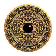 oriental mandala ornament