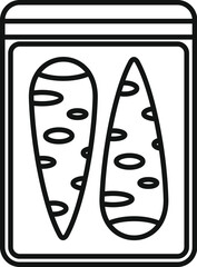 Two fresh organic carrots with imperfections, packed and preserved in a sustainable container, emphasizing the concept of reducing food waste