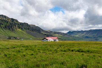 mountains and landscape in Iceland